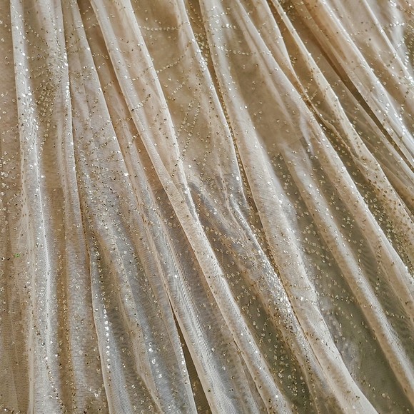 Free People Balletcore Can't Stop The Feeling Star Sparkle Tule Midi Skirt - Picture 7 of 12